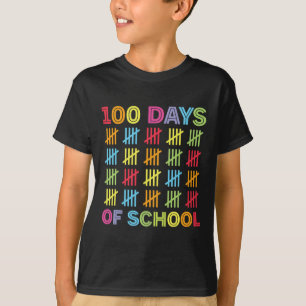 100 Days Of School Kids 100th Day Of School Costum T-Shirt