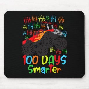 100 Days Of School Kindergarten Smarter Boys Monst Mouse Mat