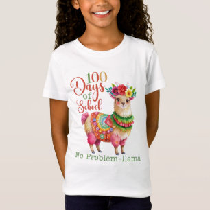 100 days of School Llama Shirt