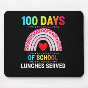 100 Days Of School Lunches Served Rainbow Lunch La Mouse Mat