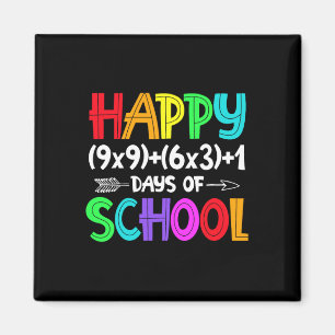 100 Days Of School Math Formula For Teacher Studen Magnet