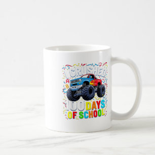 100 Days Of School Monster Truck 100th Day Of Coffee Mug