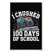 100 Days of School Monster Truck 100th Day School