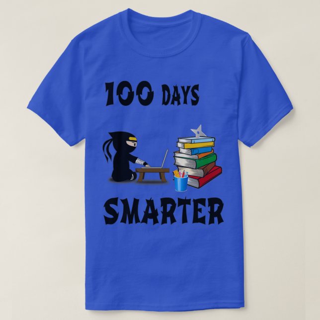 100 days of school ninja2 T-Shirt (Design Front)