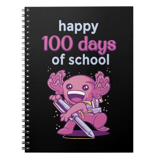 100 days of school notebook (Front)