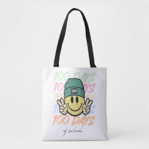 100 days of school, one hundred days of class tote bag