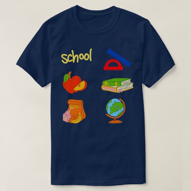 100 days of school pack T-Shirt (Design Front)