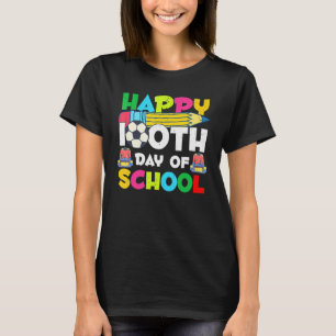 100 Days Of School Pencil Backpack Ball Teacher S T-Shirt
