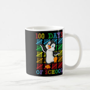 100 Days Of School Penguin Lover Boys Girls 100th Coffee Mug