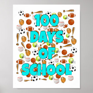 100 Days of School  Poster