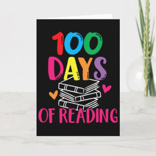100 Days Of School Reading English Teacher Books S Card