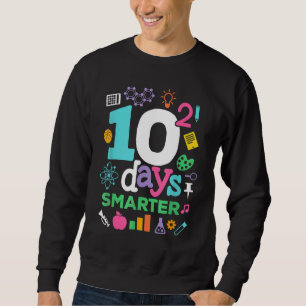 100 Days Of School Shirt 10 Squared Days For Math 