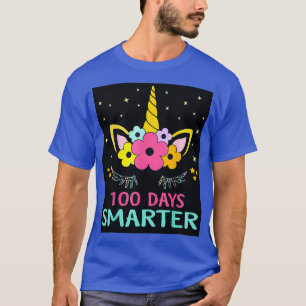 100 Days of School Shirt Unicorn Girls Costume Gif