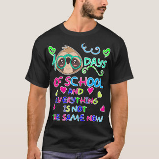 100 days of school sloth T-Shirt