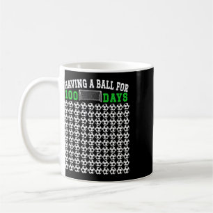100 Days Of School Soccer 100th Day Of School For Coffee Mug