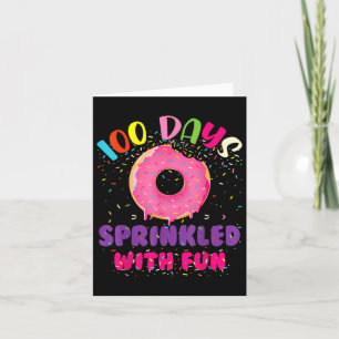 100 Days Of School Sprinkled With Fun1 Card