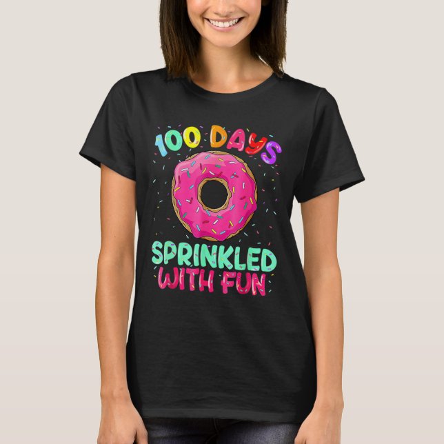 100 Days Of School Sprinkled With Fun2  T-Shirt (Front)