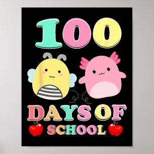 100 Days Of School Squish Soft Toy Kids Teacher Gi Poster