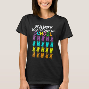 100 Days Of School Student Teacher For Men Women B T-Shirt