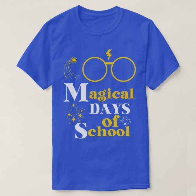 100 Days Of School Sweat 100 Days Magical Of Schoo T-Shirt (Design Front)