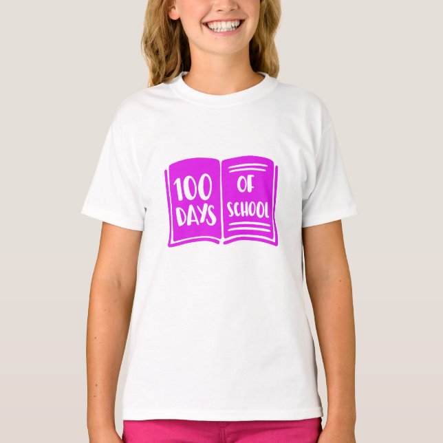 100 Days of School  T-Shirt (Front)