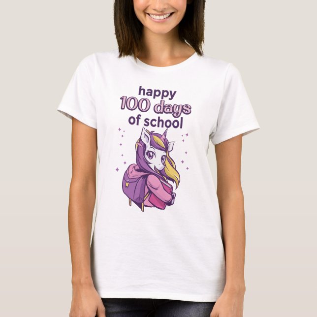 100 days of school T-Shirt (Front)