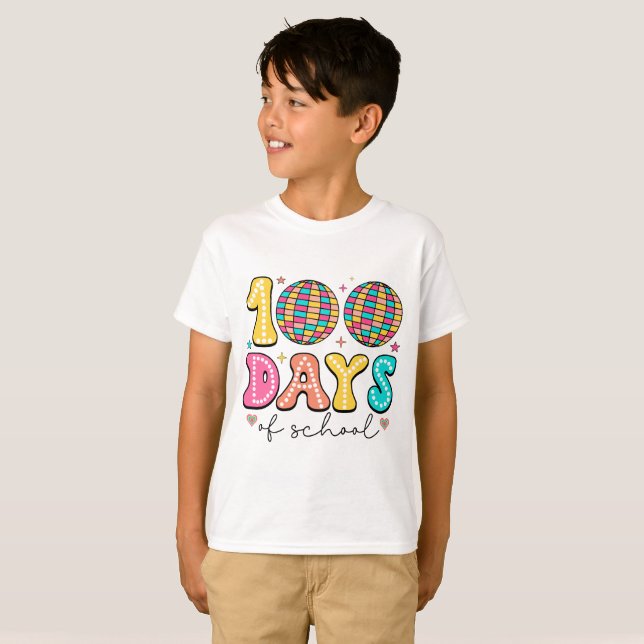 100 Days Of School T-Shirt (Front Full)