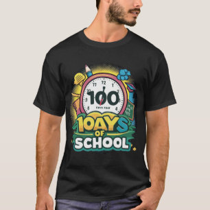 100 Days of School t-shirt Design
