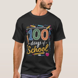 100 Days of School t-shirt Design