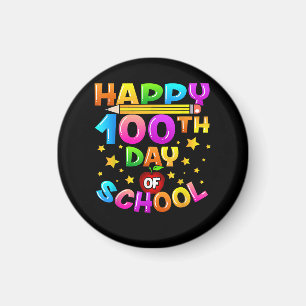 100 Days of School Teacher 100th Day of School  Magnet