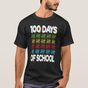 100 Days Of School Teacher And Student 100th Day O T-Shirt