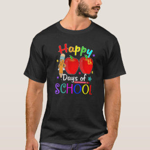 100 Days Of School Teacher And Student Smater Kids T-Shirt