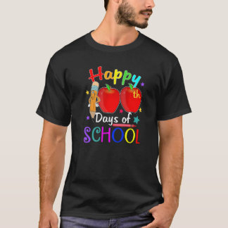 100 Days Of School Teacher And Student Smater Kids T-Shirt