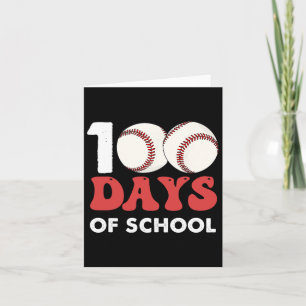100 Days Of School Teacher Sell Fan Tee Card