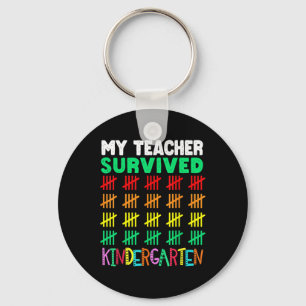 100 Days Of School Tee Kids 100th Day Of School Co Key Ring