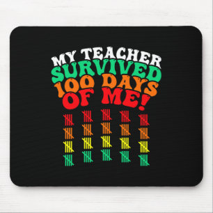 100 Days Of School Tee Kids 100th Day Of School Co Mouse Mat