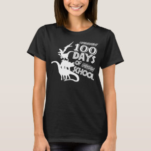100 Days Of School Trex 100 Days Smarter 100th Day T-Shirt