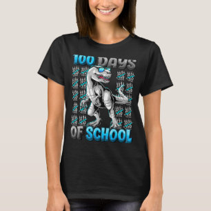 100 Days Of School Trex 100 Days Smarter 100th Day T-Shirt