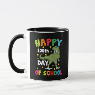 100 Days Of School Trex 100th Day of School  Mug