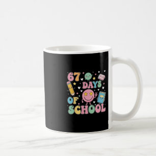 100 Days Of School Truck 67th Day Of School Six Se Coffee Mug
