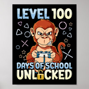 100 Days Of School Unlocked 2  Poster