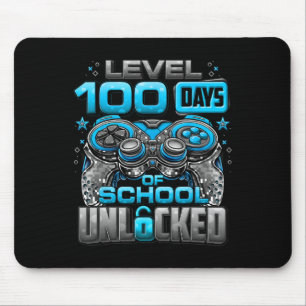 100 Days Of School Unlocked Boys 100th Day Of Scho Mouse Mat