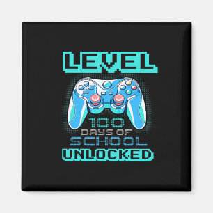 100 Days Of School Unlocked Boys Girls Kids Video Magnet
