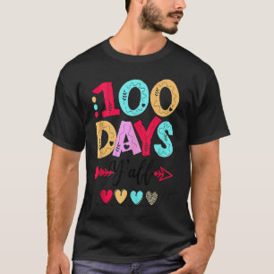 100 Days of School Y'all 100 Day Smarter Teacher S T-Shirt