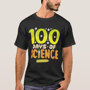 100 Days of Science 100th Day of School Teacher T-Shirt