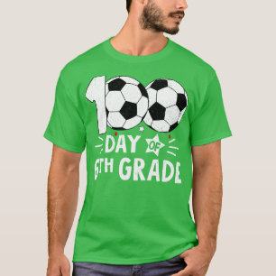 100 Days Of Sixth Grade Teacher 100th Day Of Schoo T-Shirt