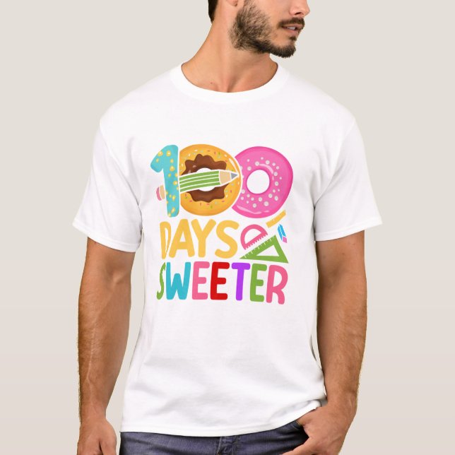 100 Days of Sweater Weather 100th Day of School Te (Front)