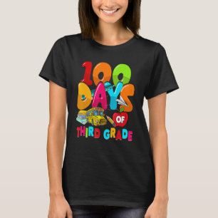 100 Days Of Third Grade 100th Day Student Teacher T-Shirt