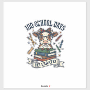 100 Days School Cow Vintage Engraving Teacher Shir