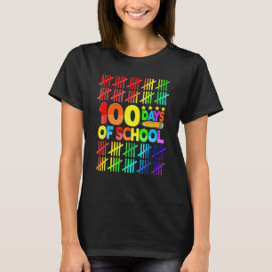 100 Days School Happy 100th Day Of School Student T-Shirt